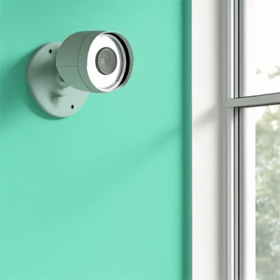 New Brunswick vivint camera facing a window